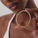 Gold Beaded Bangle, Naeryn