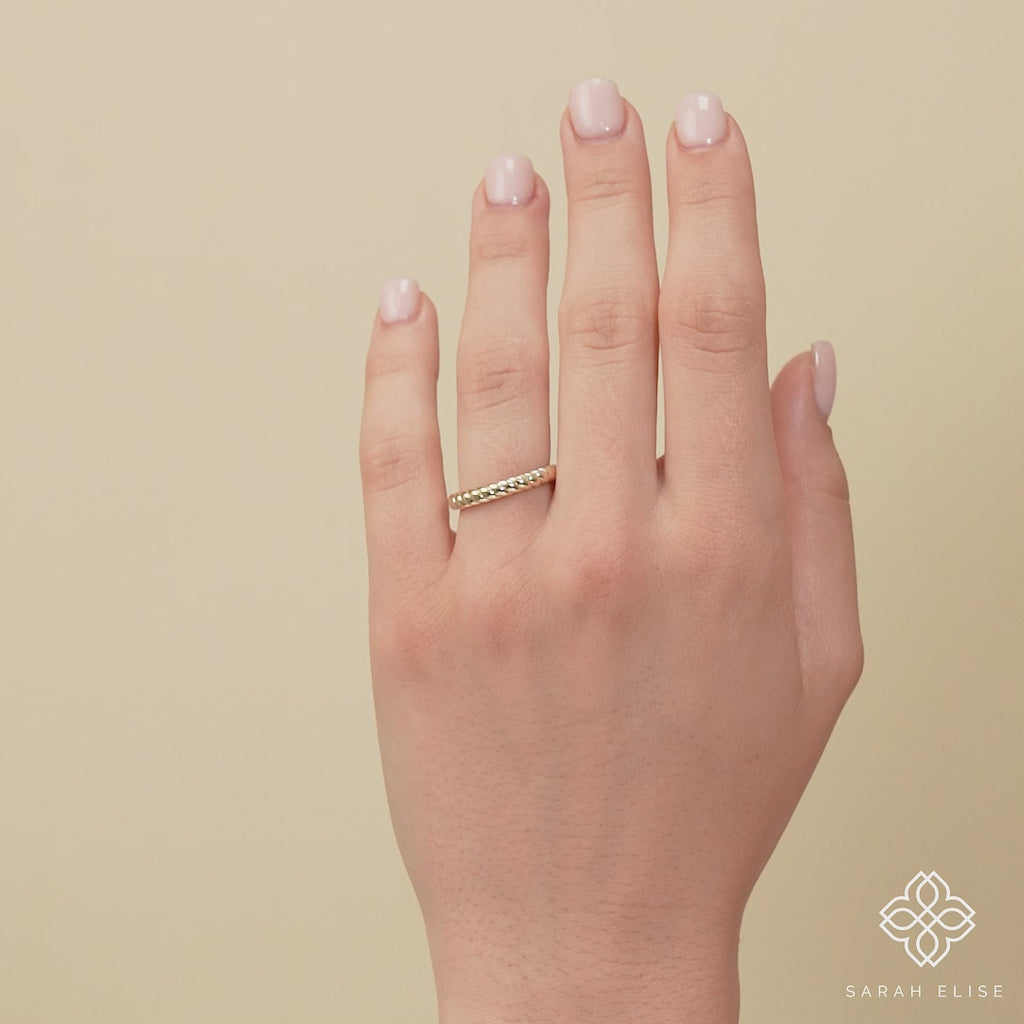 minimalistic ring jewellery