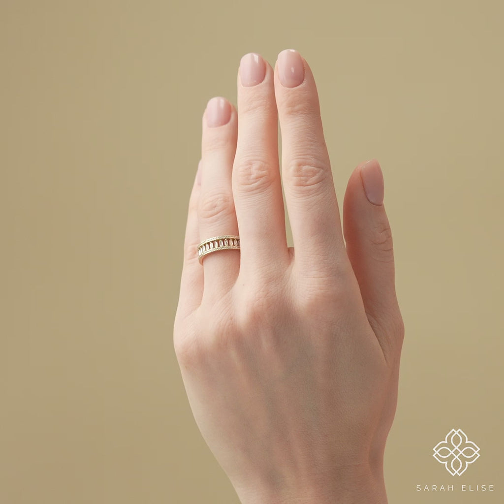 yellow gold ring jewelry for women