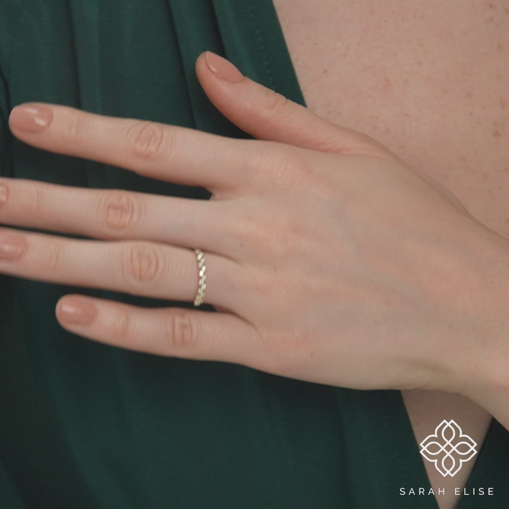 dainty 14k 18k ring jewellery for women