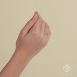 Beaded Moonstone Ring, Remi