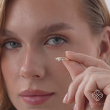 Lab Diamond Bezel Ring, Thae