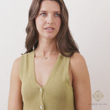 Pave Natural Emeralds Pendant, Gita