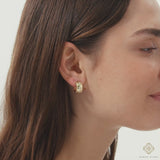 Starburst Diamond Huggie Earrings, Ione