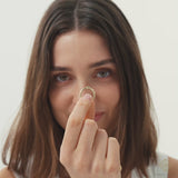 Art Deco Teal Sapphire Ring, Eira