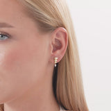 Drop Earrings with Pear Lab Grown Diamond, Solandria