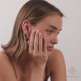 Diamond Baguette Wrap-Around Ring, Unique