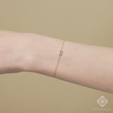 ethically sourced amethyst bracelet for her