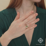 natural green gem may birthday gift