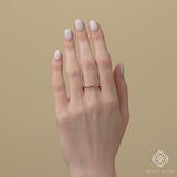 minimalistic unique wedding ring