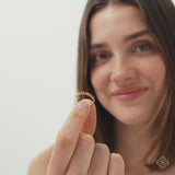 Princes-Cut Citrine Ring, Cyra