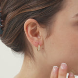 Lab Grown Diamond Hoop, Ondine