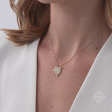 Diamond Hummingbird Necklace, Ophirelia