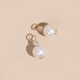Pearl Diamond Earring Charms, Panni