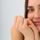 Lab Grown Diamond Prong Set Eternity Ring - 2 mm, Soraya