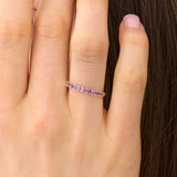 Princess-cut Amethyst Ring, Cyra