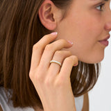 Lab Grown Marquise Diamond Wedding Ring, Liel