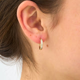 Lab Grown Diamond Hoop, Ondine