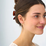 Twisted Hoop Earrings, Araminta