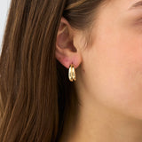 Double Line Plain Hoop, Azenor