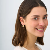 Timeless Solid Gold Hoop Earrings, Wren
