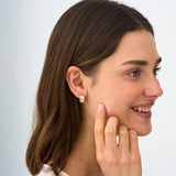 Starburst Diamond Huggie Earrings, Ione