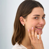 Starburst Diamond Huggie Earrings, Ione