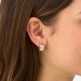 Lab-Grown Diamond Pave Huggie, Blythe