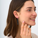 Blue Topaz Drop Earrings, Diantha