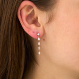 Lab Grown Diamond Drop Earrings, Viveka