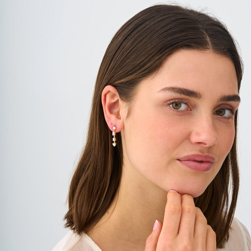 Fancy Cut Lab Grown Earrings, Winifred