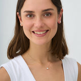 1ct Lab Grown Oval Diamond Solitaire Necklace, Neris