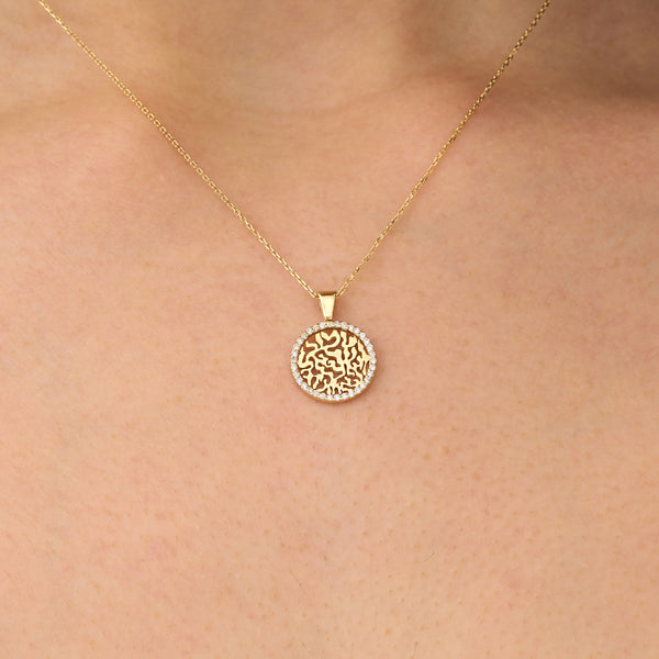 Shema Yisrael Prayer Necklace, Shema