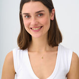 Heart Peridot & Diamond Necklace, Eira