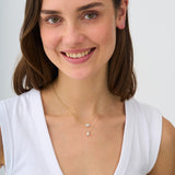 Pear Shape Lab Diamond Necklace, Holly