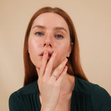 minimalistic style diamond band