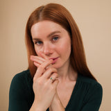 baguette emerald round diamond gold ring