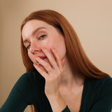 petite dainty diamond ring