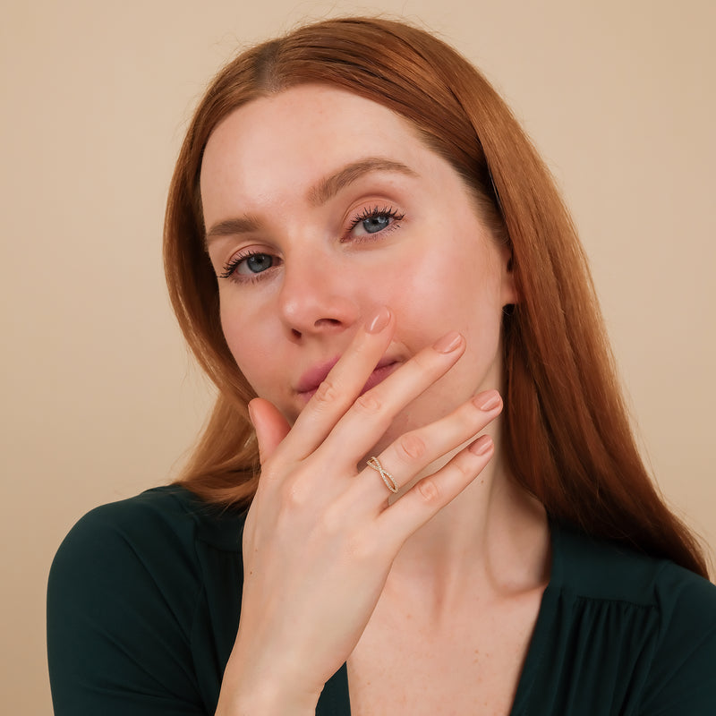 solid yellow gold april birthstone jewelry