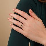 minimalistic 14k or 18k gold band