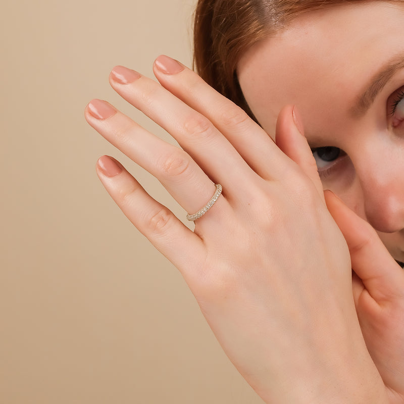 natural diamond ring