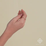 Garnet Art Deco Gemstone Ring