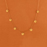 Plain Gold Layering Necklace