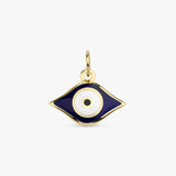 Big Enamel Evil Eye Charm - SARAH ELISE