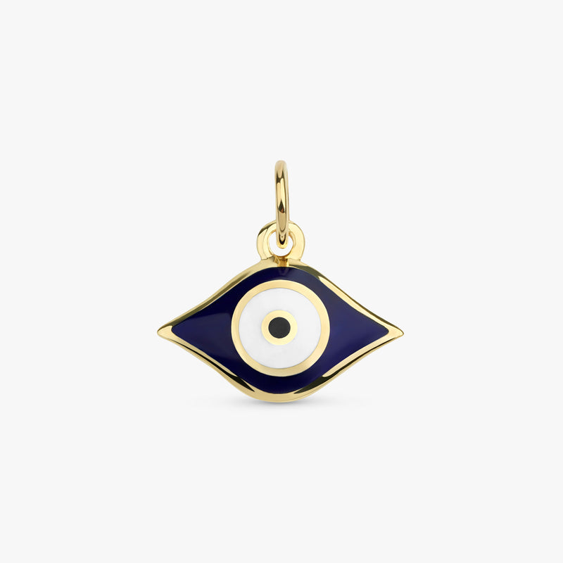 Big Enamel Evil Eye Charm - SARAH ELISE