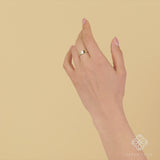 Star Stacking Ring with Diamonds