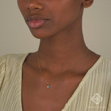 Natural Turquoise Sun Necklace