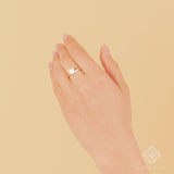 Heart Shaped Stackable Signet Ring