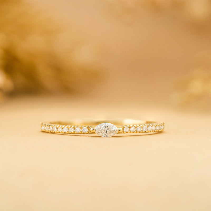 Dainty Diamond Bridal Ring
