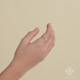 Gold and Opal Statement Ring